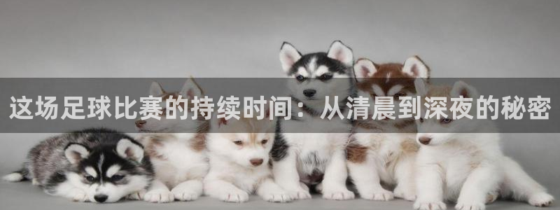  b0b体育网页：这场足球比赛的持续时间：从清晨到深夜的秘密